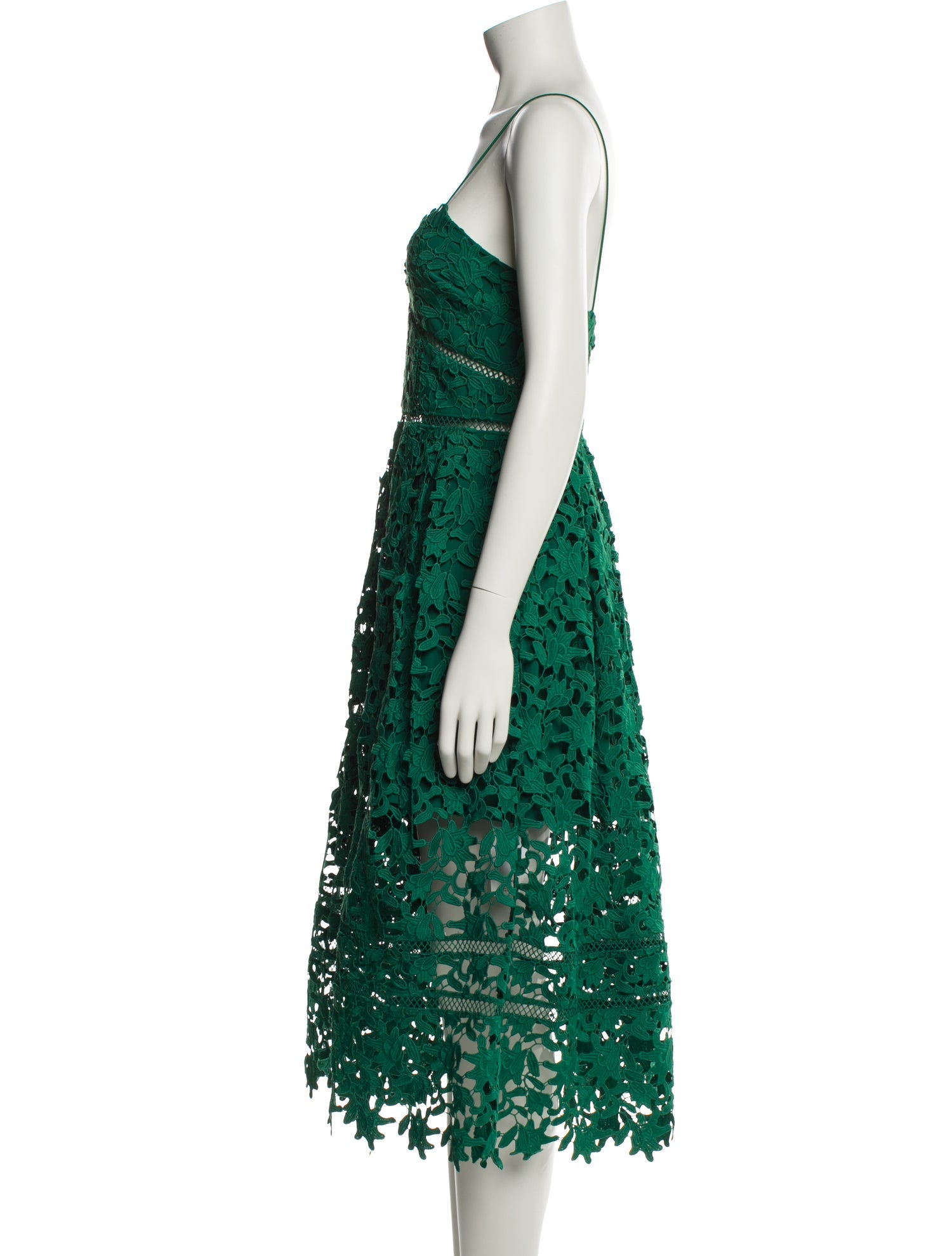 Self-Portrait Lace Pattern Midi Length Dress w/ Tags