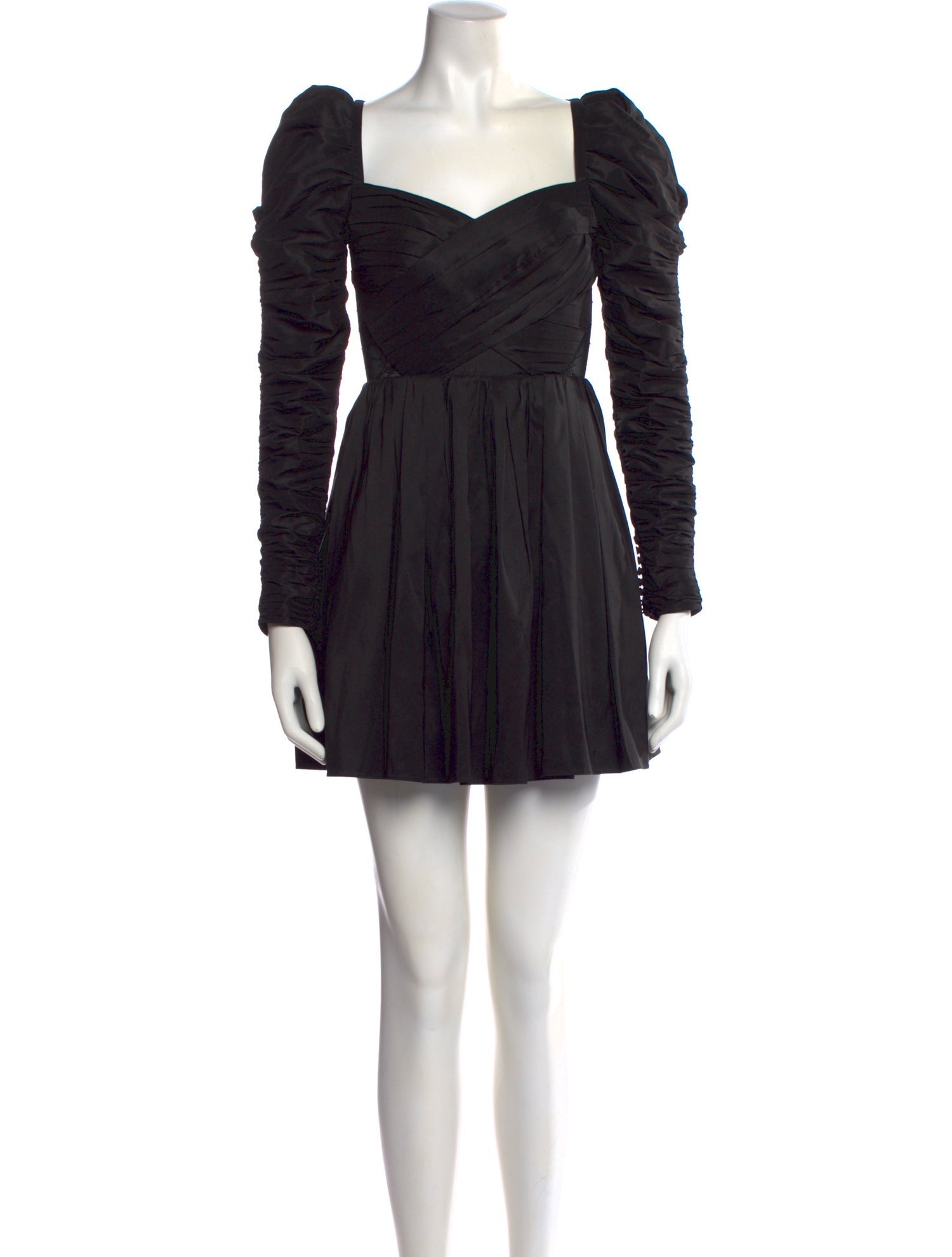 Self-Portrait Square Neckline Mini Dress