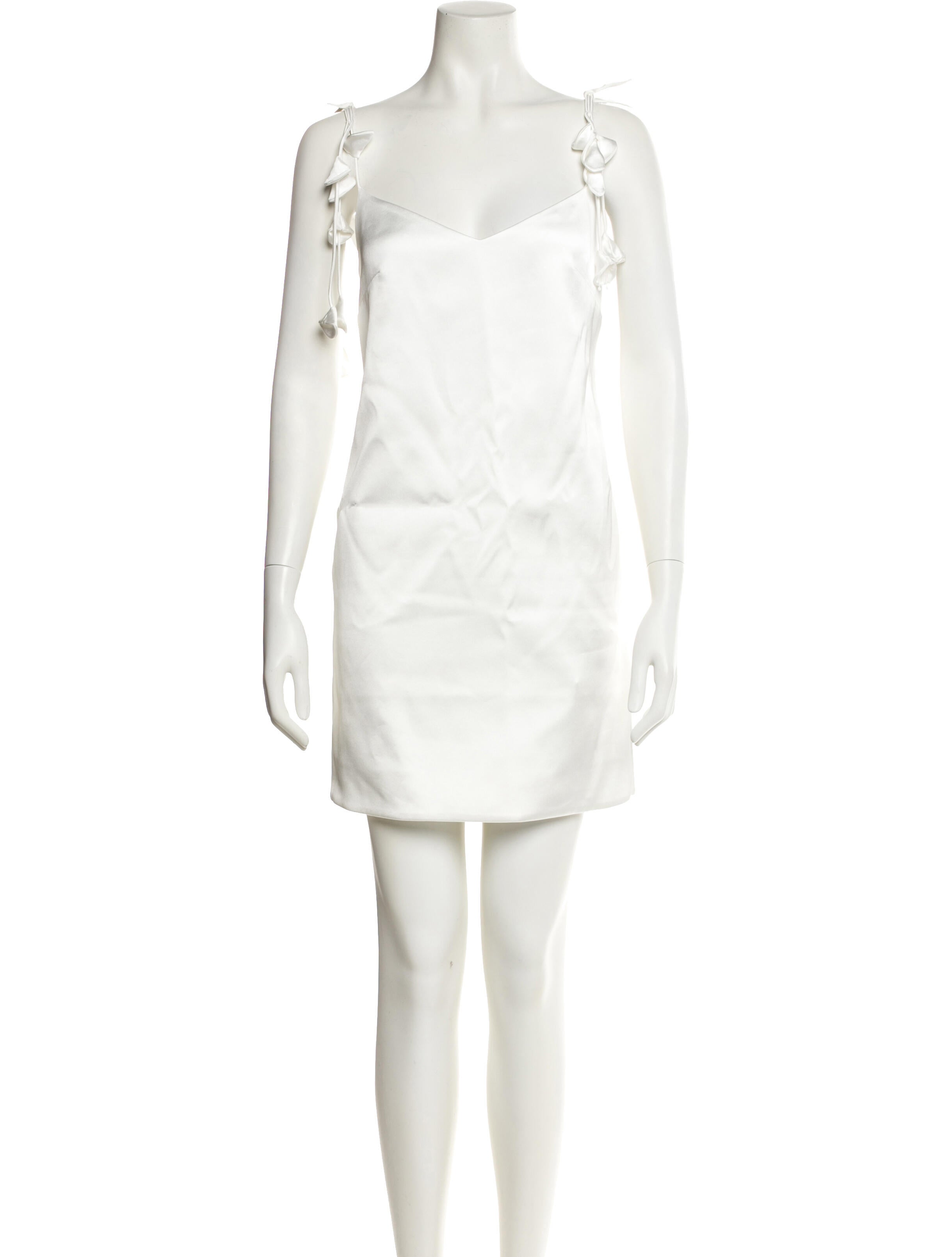 Self-Portrait Square Neckline Mini Dress