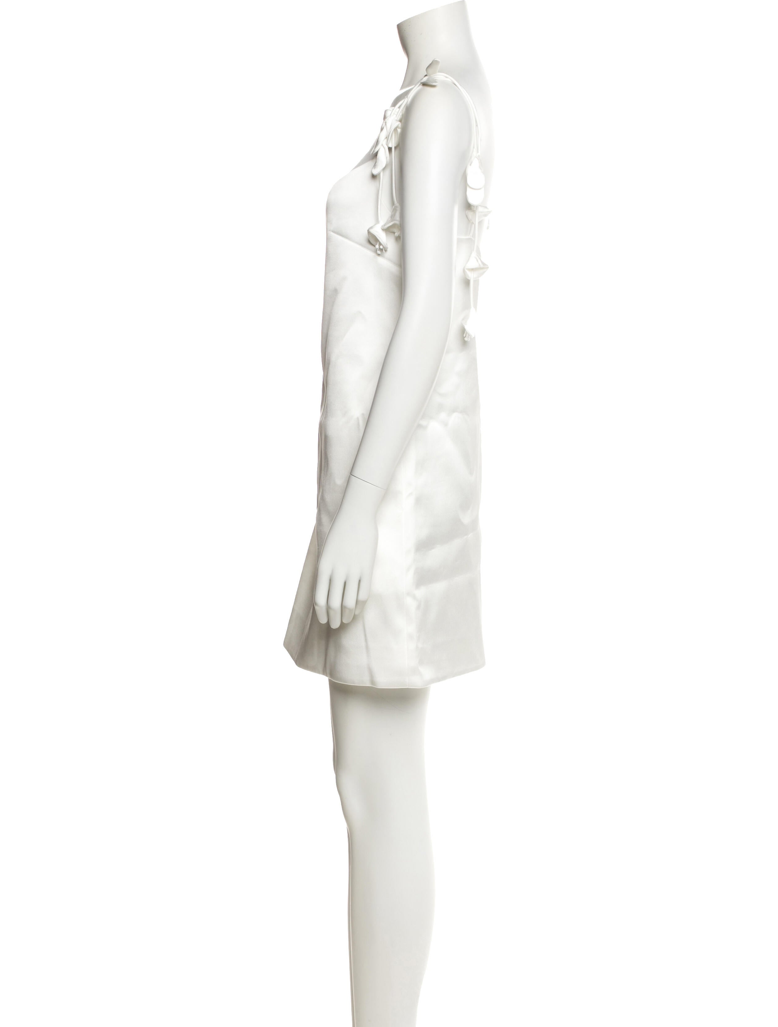 Self-Portrait Square Neckline Mini Dress