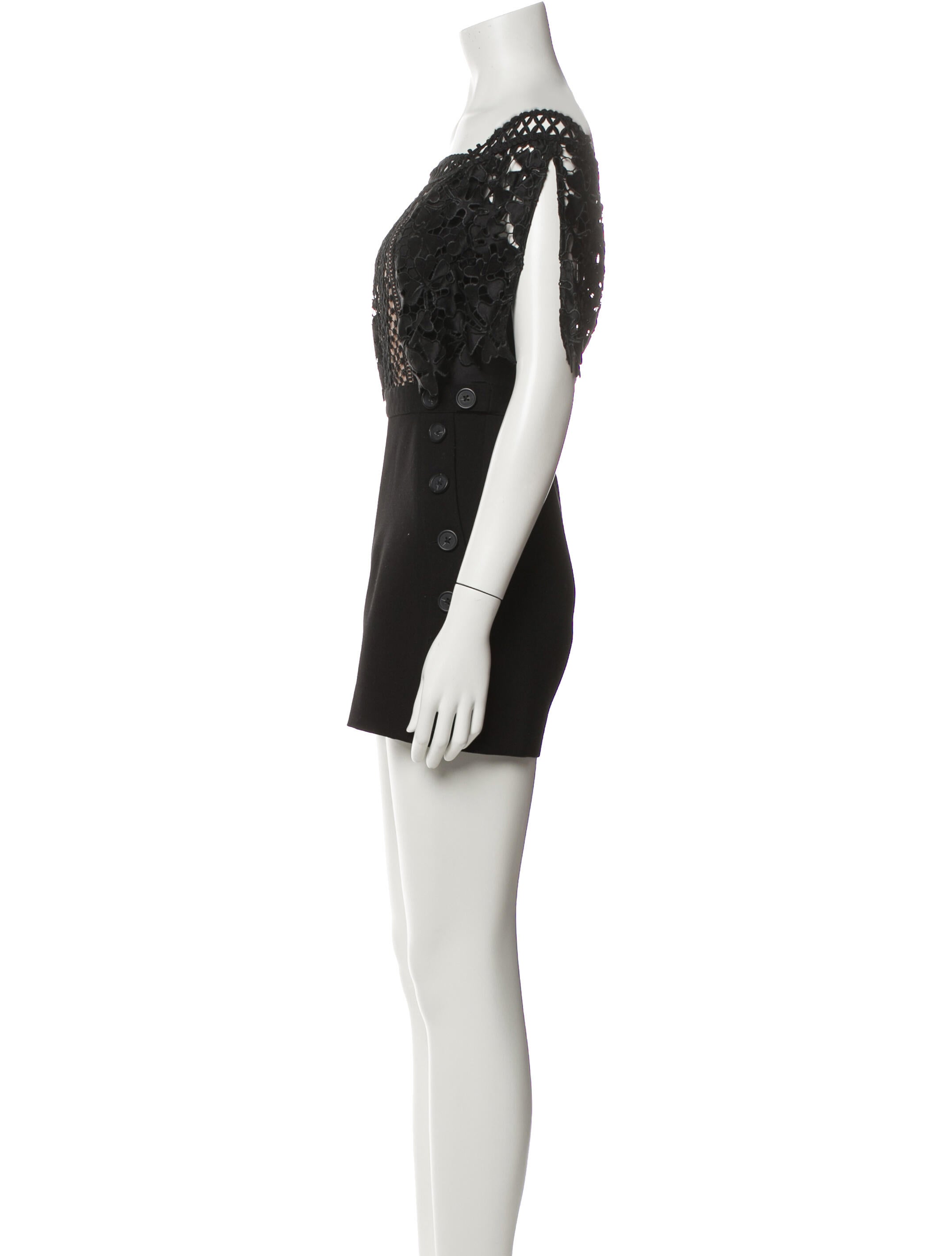 Self-Portrait Off-The-Shoulder Romper