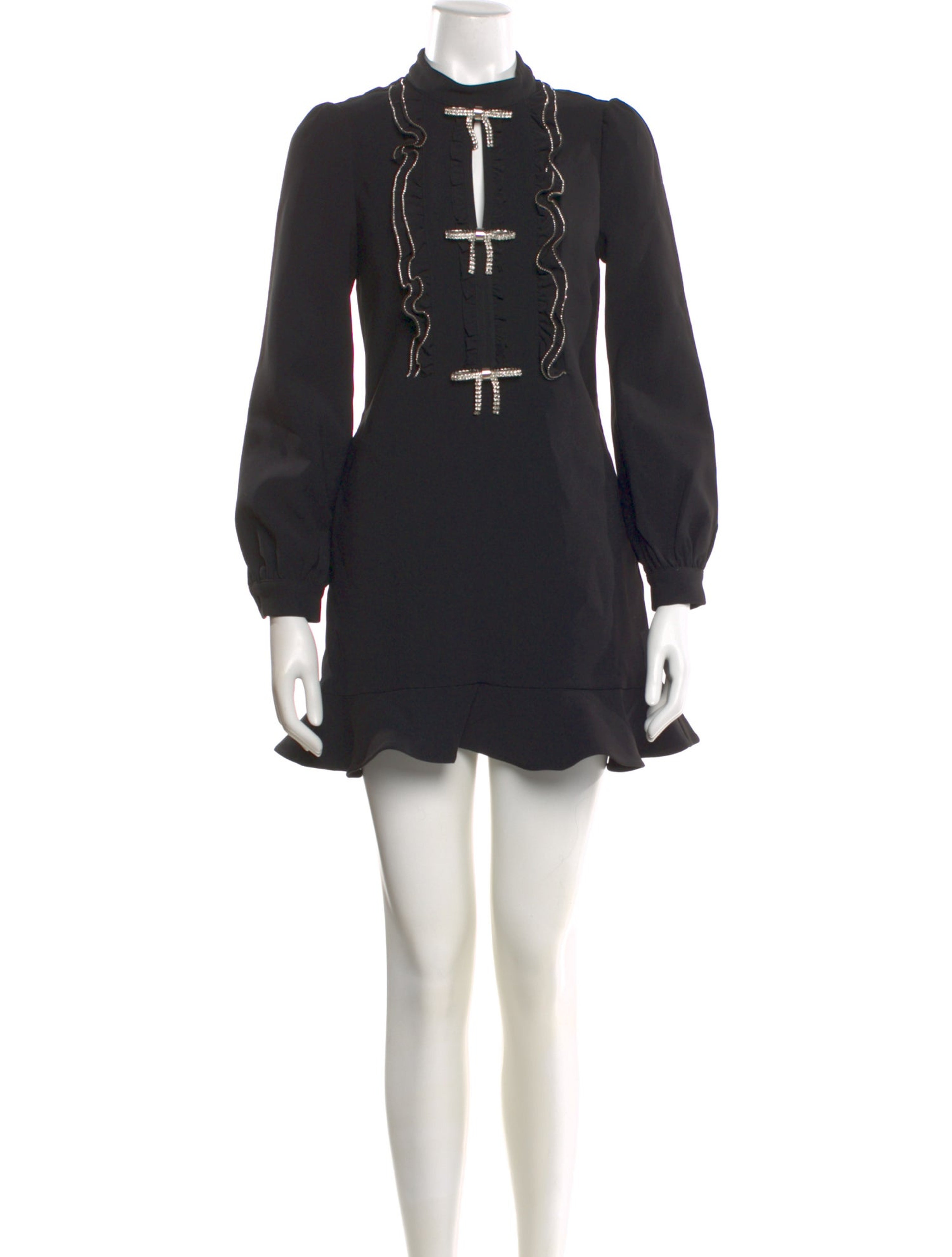 Mock Neck Mini Dress w/ Tags