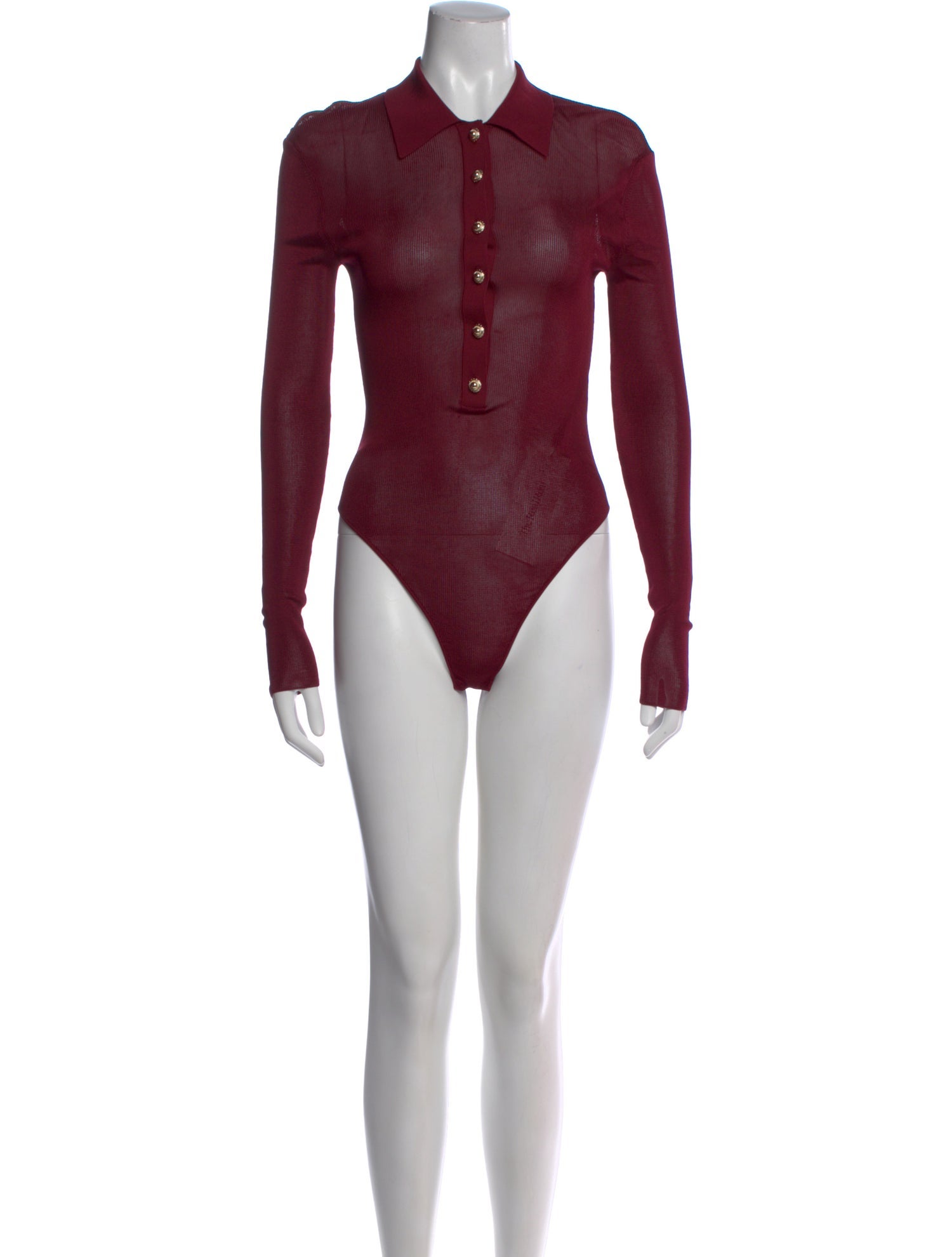 Self-Portrait Long Sleeve Bodysuit