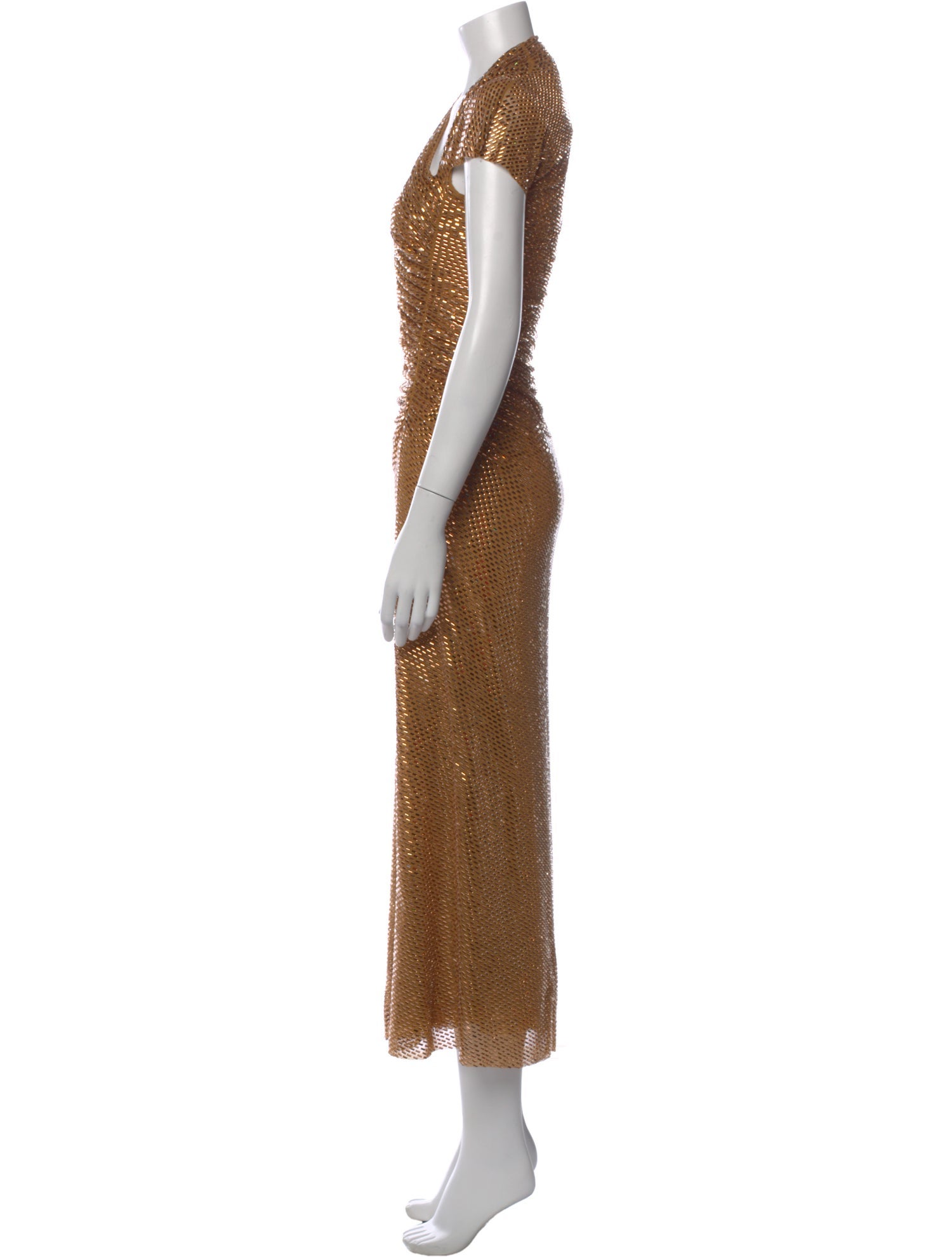 Self-Portrait Patterned Long Dress w/ Tags