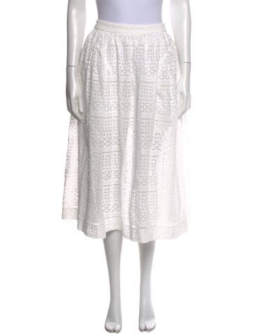 Self-Portrait Lace Pattern Midi Length Skirt w/ Tags