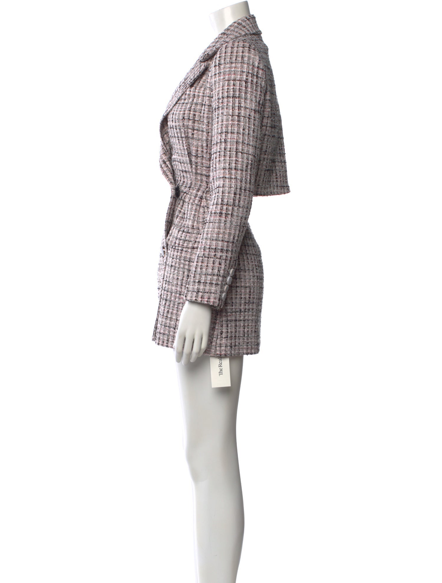 Self-Portrait Tweed Pattern Mini Dress w/ Tags