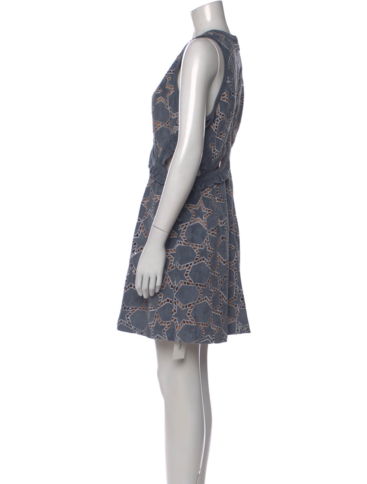 Self-Portrait Graphic Print Mini Dress