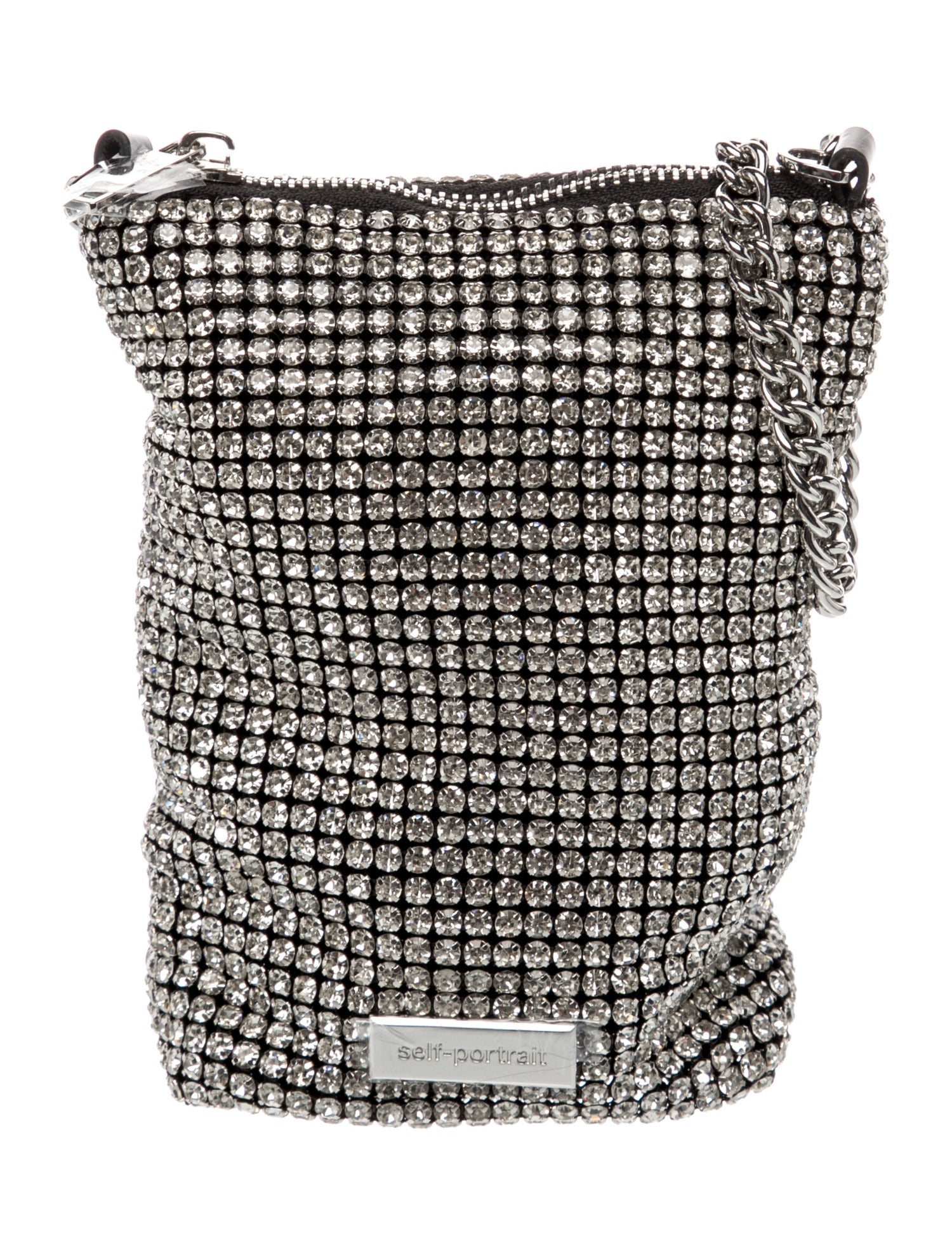 Alexander Wang Satin Mini Heiress Pouch - Black Mini Bags