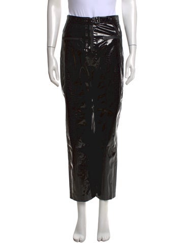 Pre-owned Self-portrait Straight Leg Pants In Black