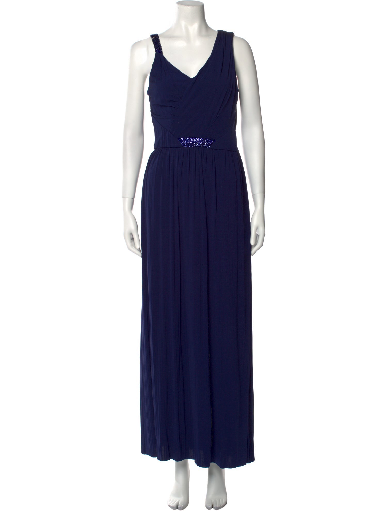 SemSem V-Neck Long Dress