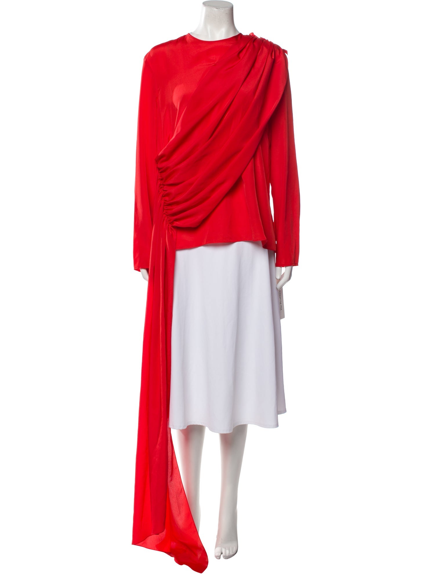 SemSem Cowl Neck Long Sleeve Tunic