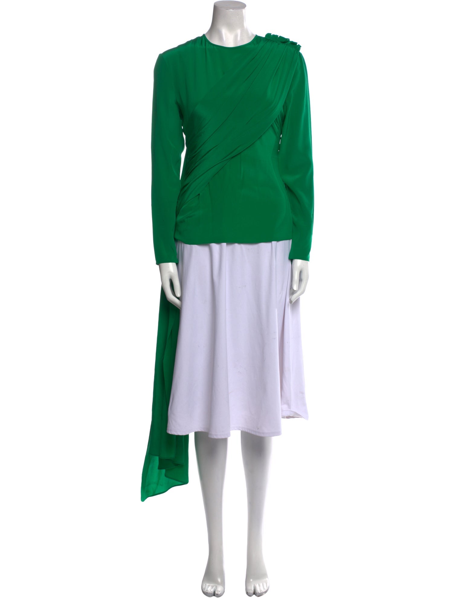 SemSem Silk Crew Neck Tunic