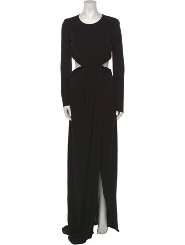 SemSem Dresses Crew Neck Long Dress S