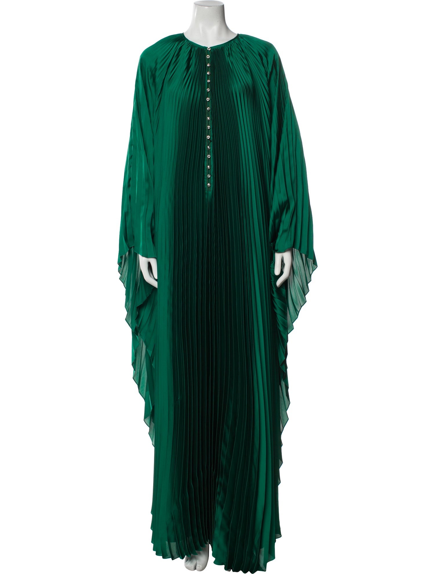 SemSem Crew Neck Midi Length Dress