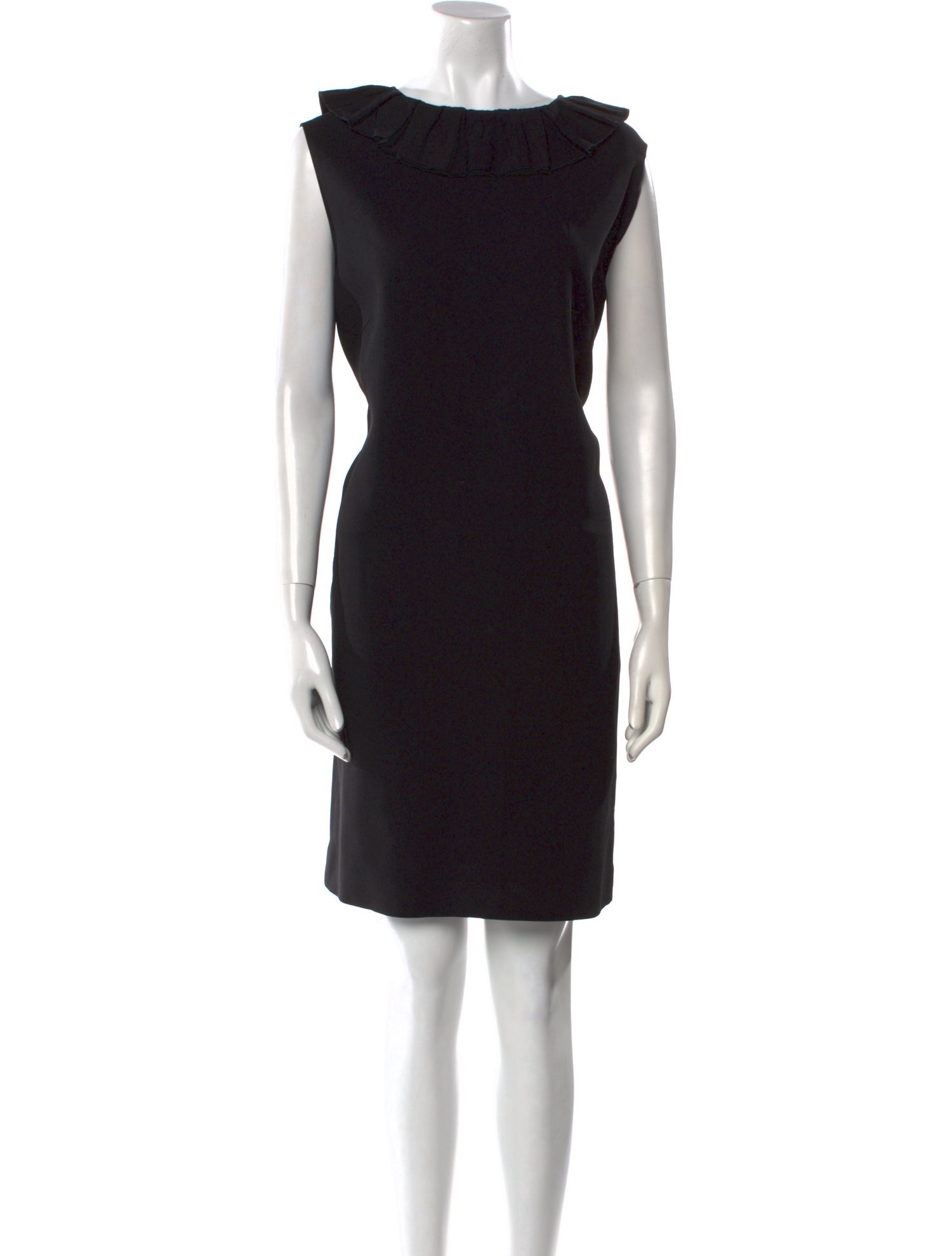 SemSem Bateau Neckline Knee-Length Dress