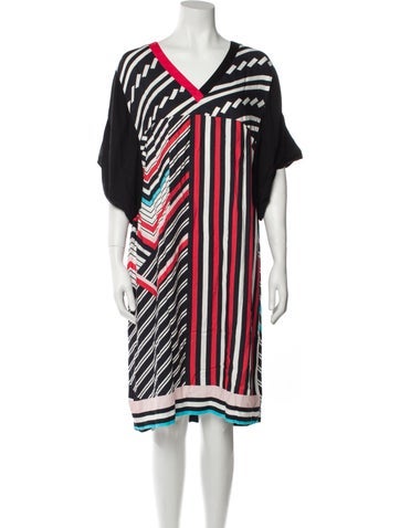 Severi Darling Dresses Striped Knee-Length Dress US 12 | XL