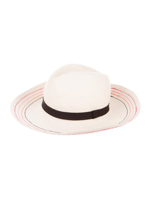 Sensi Studio Straw Fedora Hat Tan