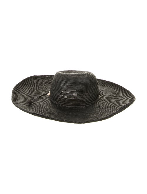 Sensi Studio Raffia Sun Hat Black