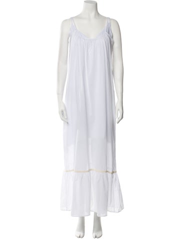 Sensi Studio Dresses Scoop Neck Long Dress L