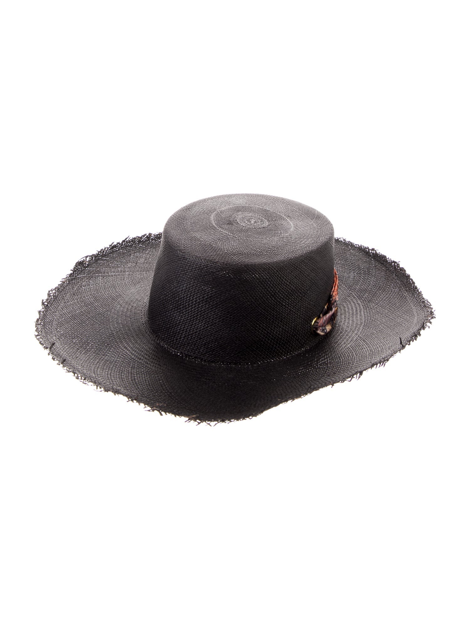 Sensi Studio Straw Woven Wide Brim Sun Hat