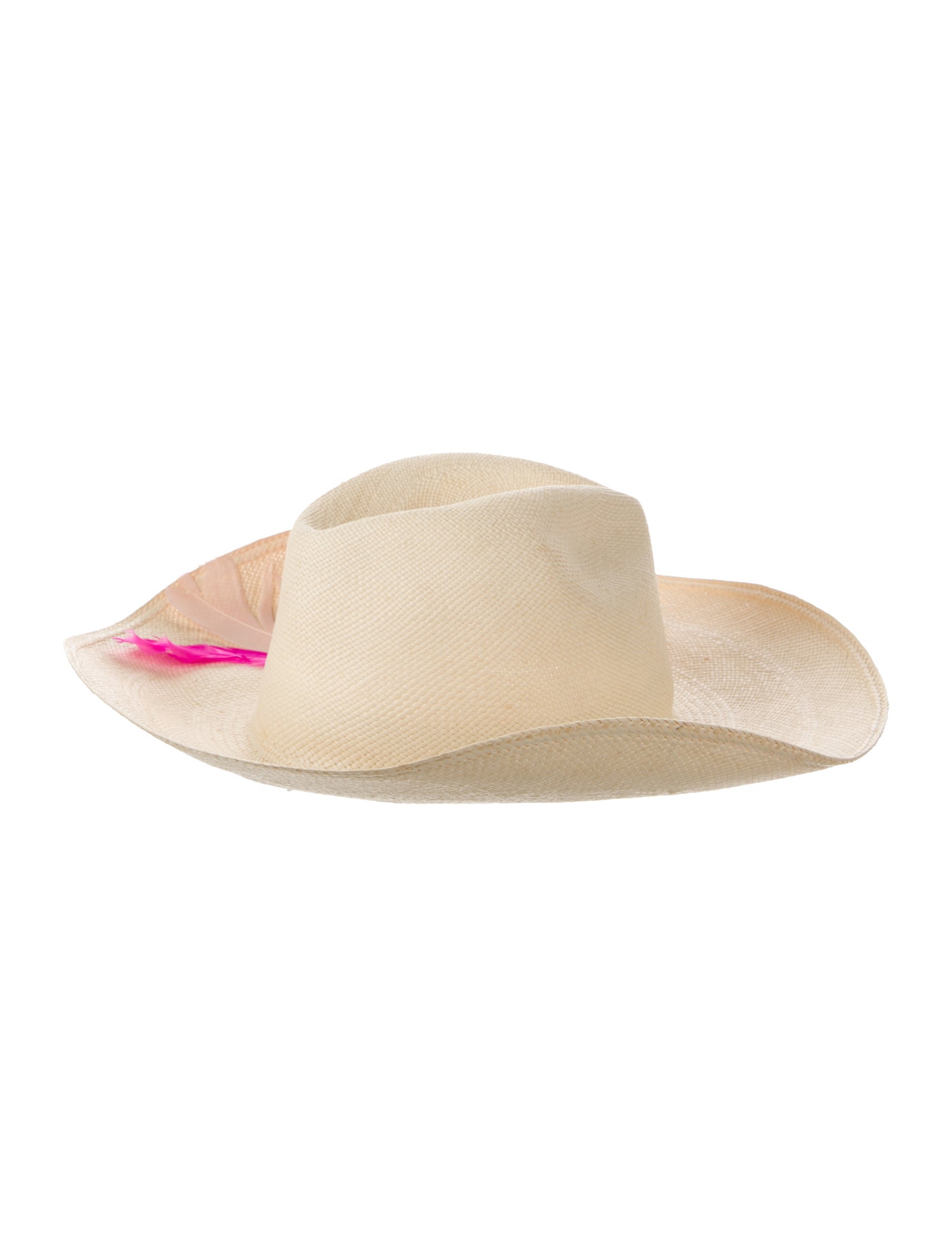 Sensi Studio Straw Fedora Hat