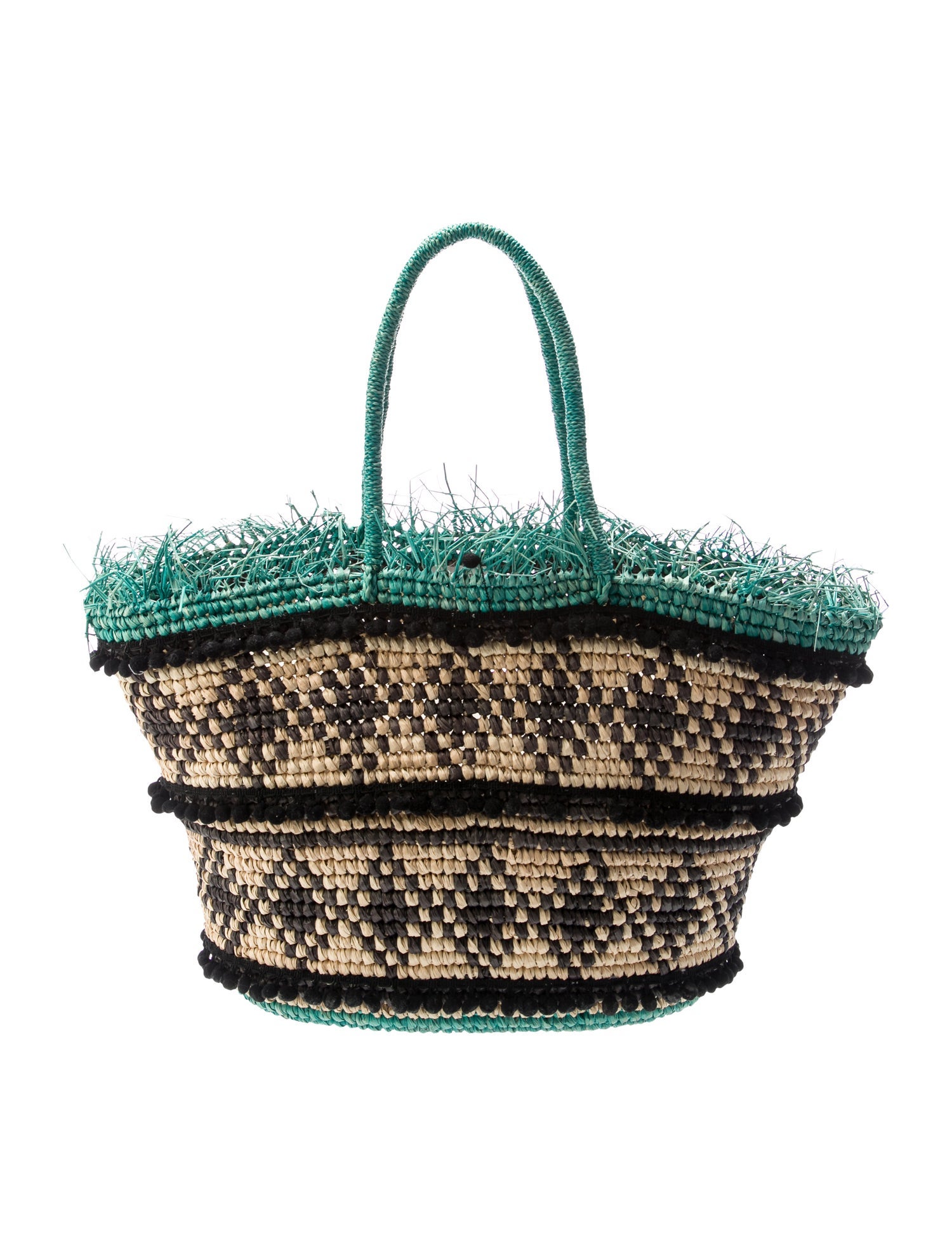 Sensi Studio Raffia Minaudière