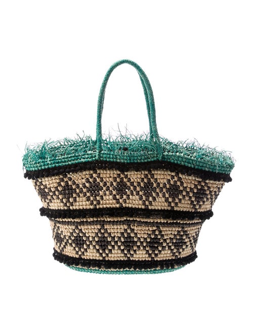 Sensi Studio Raffia Minaudière