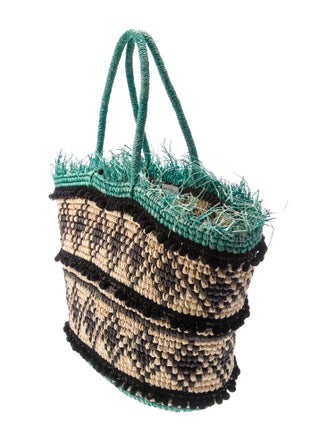 Sensi Studio Raffia Minaudière