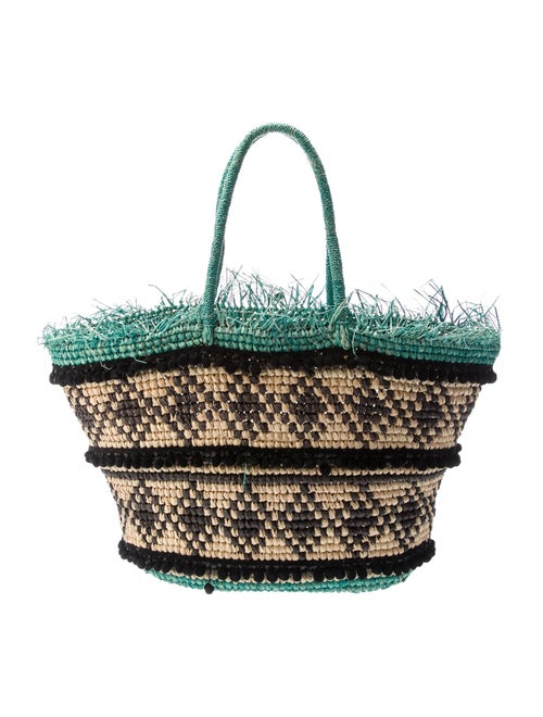 Sensi Studio Raffia Minaudière