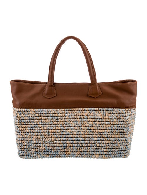 Sensi Studio Straw Tote