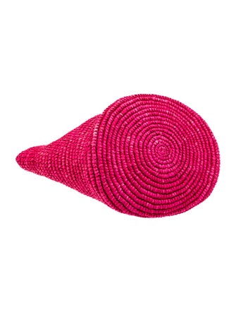 Sensi Studio Straw Bucket Bag