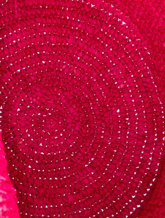 Sensi Studio Straw Bucket Bag