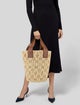 Sensi Studio Raffia Bucket Bag