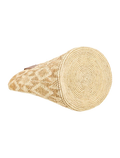 Sensi Studio Raffia Bucket Bag