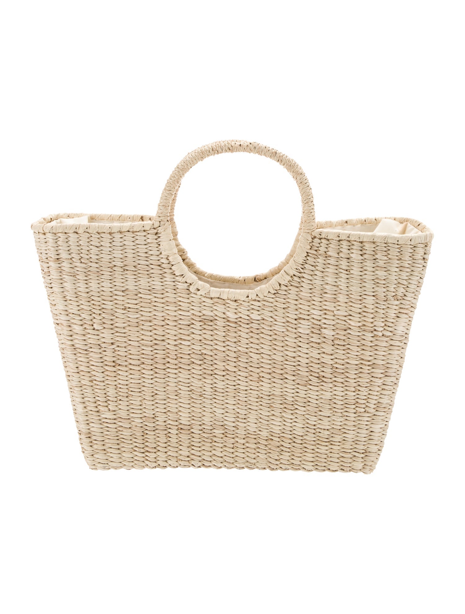 Sensi Studio Straw Top Handle Bag