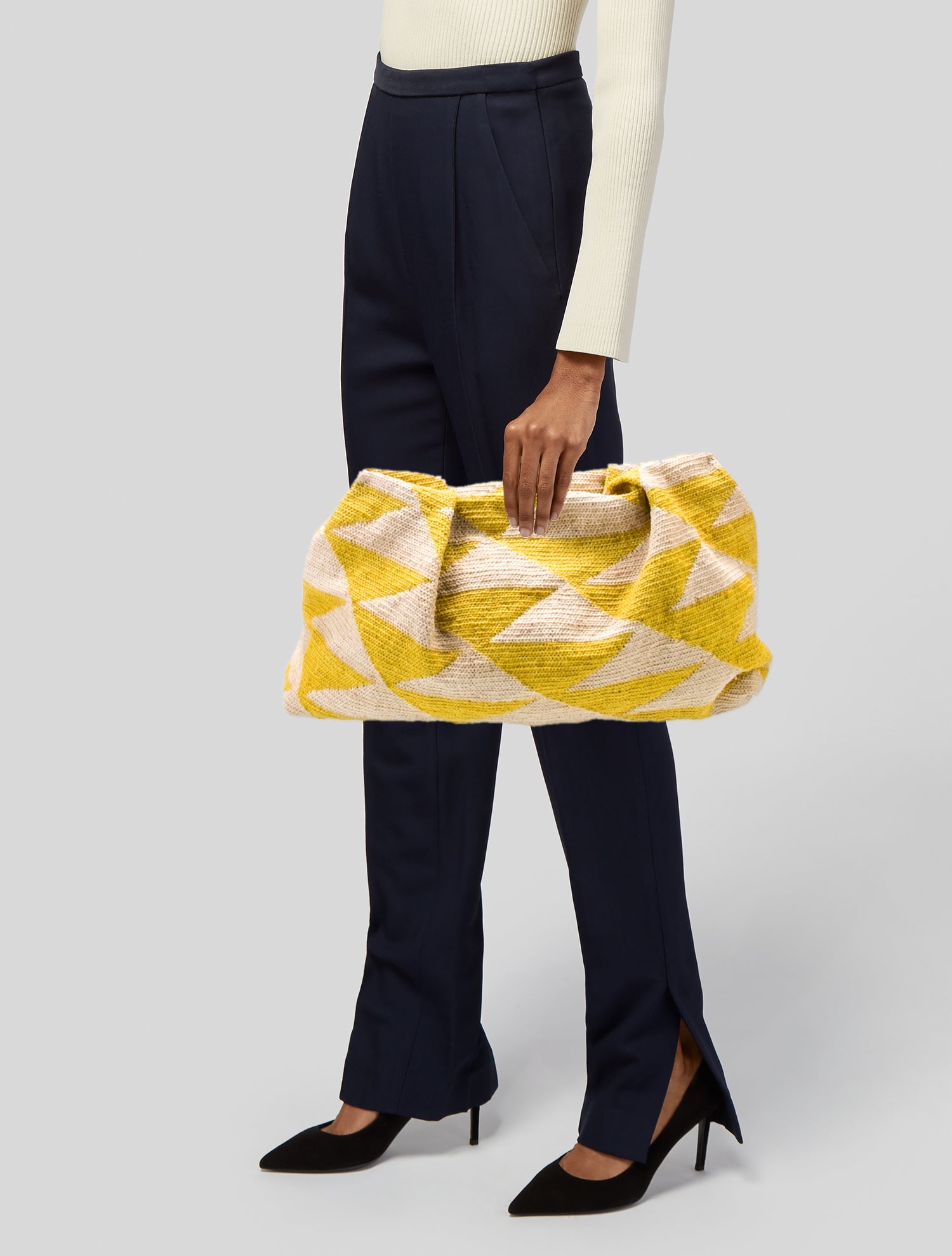 Sensi Studio Raffia Minaudière w/ Tags