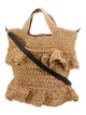 Sensi Studio Raffia Crossbody Bag