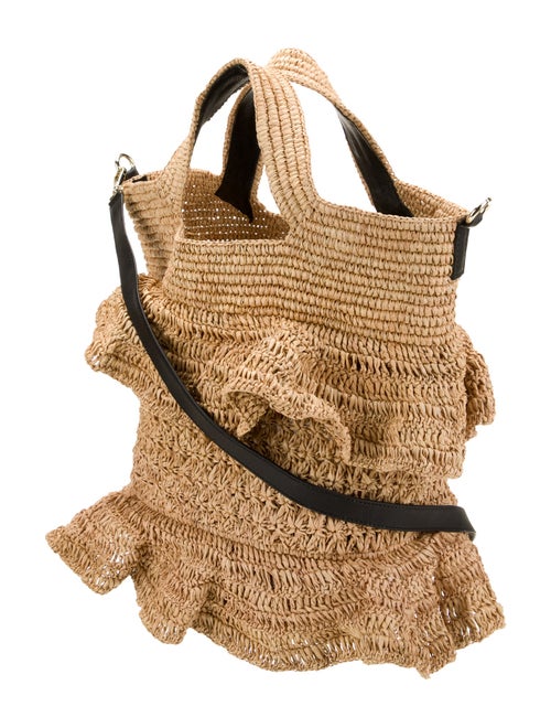 Sensi Studio Raffia Crossbody Bag