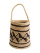 Sensi Studio Raffia Bucket Bag