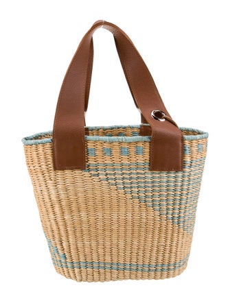 Sensi Studio Raffia Tote