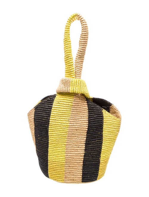 Sensi Studio Raffia Minaudière