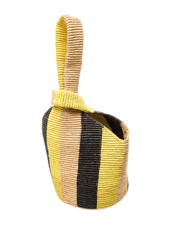 Sensi Studio Raffia Minaudière