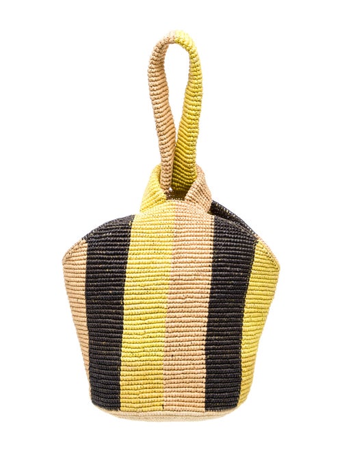 Sensi Studio Raffia Minaudière