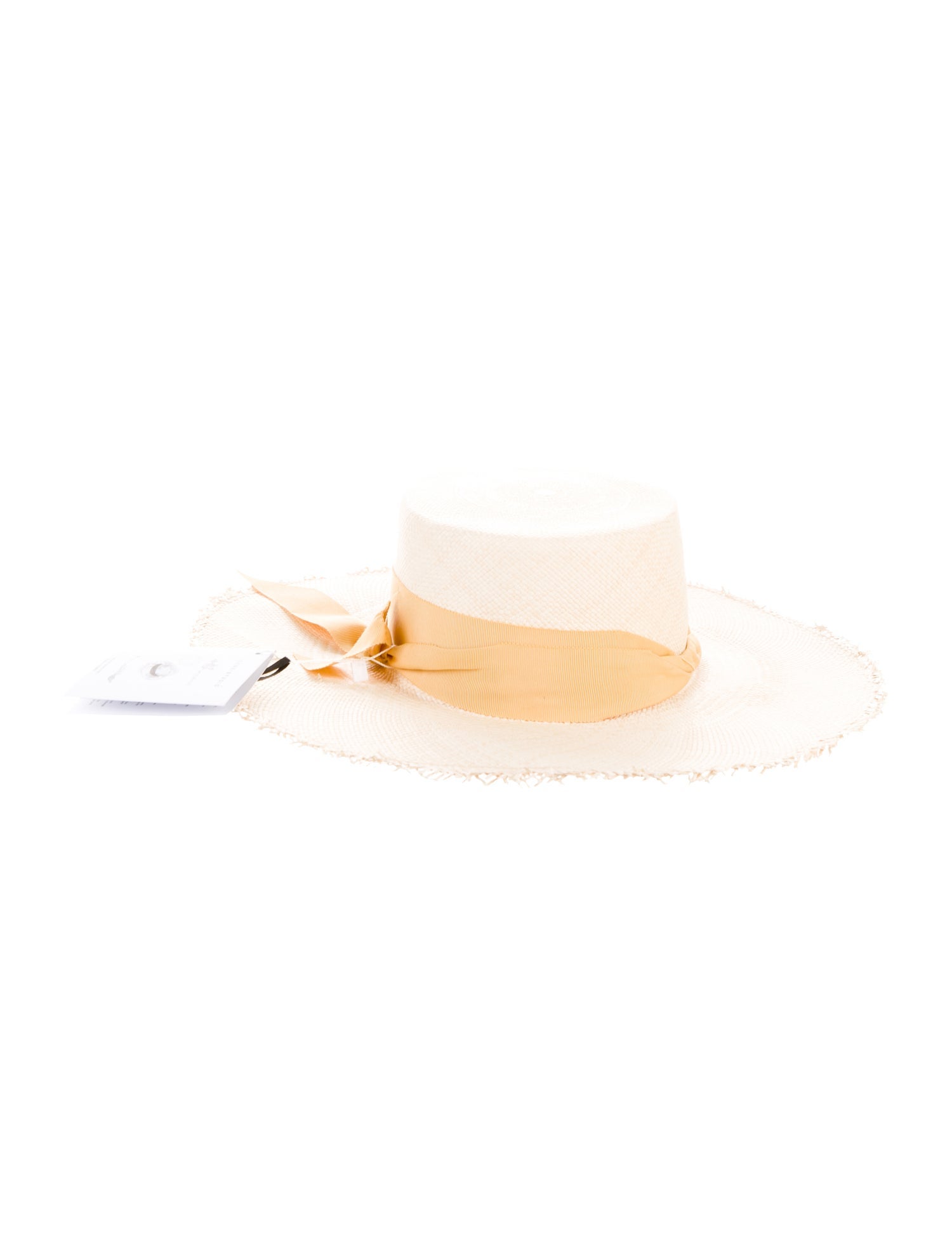 Sensi Studio Straw Woven Wide Brim Sun Hat w/Tags