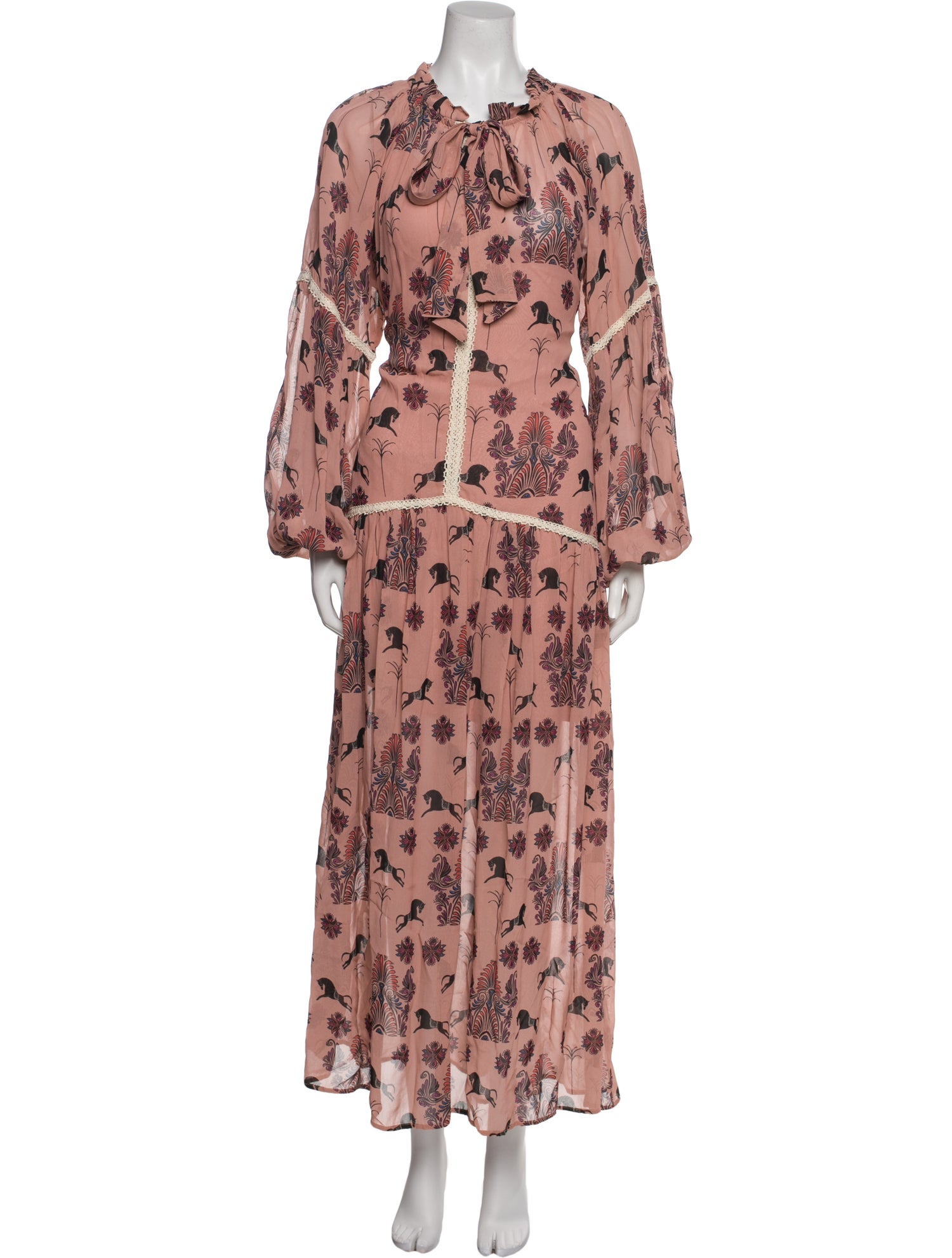Sensi Studio Floral Print Long Dress