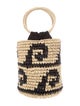 Sensi Studio Raffia Bucket Bag