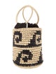 Sensi Studio Raffia Bucket Bag