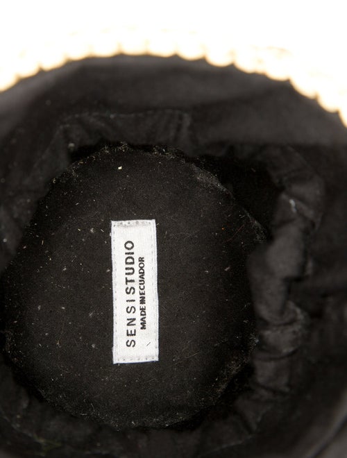 Sensi Studio Raffia Bucket Bag