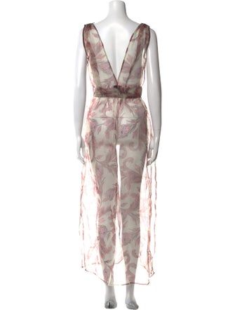 Sensi Studio Floral Print Long Dress