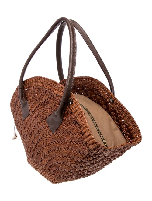 Sensi Studio Raffia Shoulder Bag